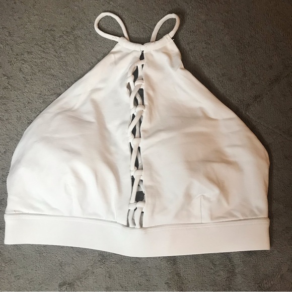 Forever 21 Other - NWOT White cut out sports bra